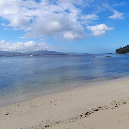 Mirador Do Mar, Encima De La Playa Lejlighed Moaña Eksteriør billede