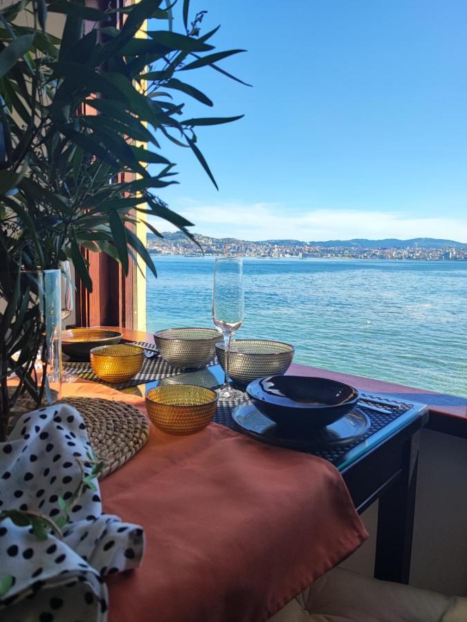 Mirador Do Mar, Encima De La Playa Lejlighed Moaña Eksteriør billede