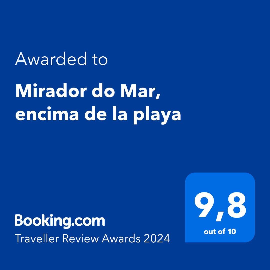 Mirador Do Mar, Encima De La Playa Lejlighed Moaña Eksteriør billede