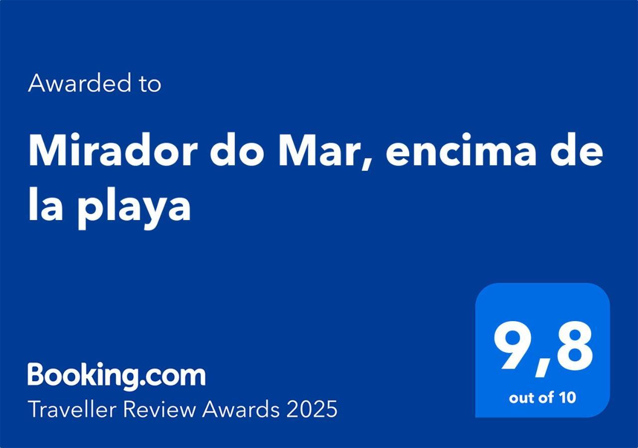Mirador Do Mar, Encima De La Playa Lejlighed Moaña Eksteriør billede